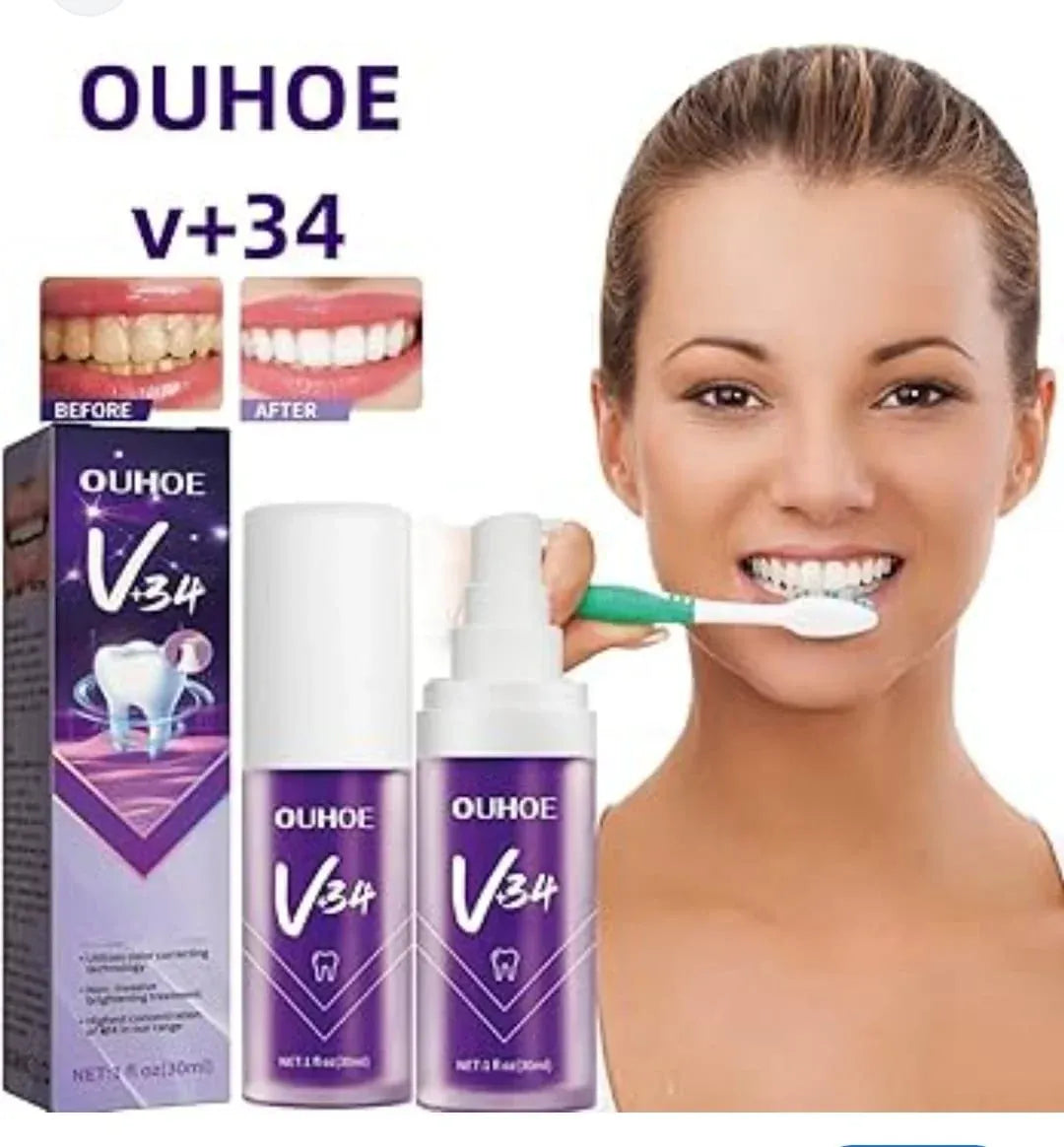 Whitening Toothpaste 30ml for Fresh and Brighter Teeth Dubai UAE whitening toothpaste for cleaner looking teeth fresh breath and everyday oral care