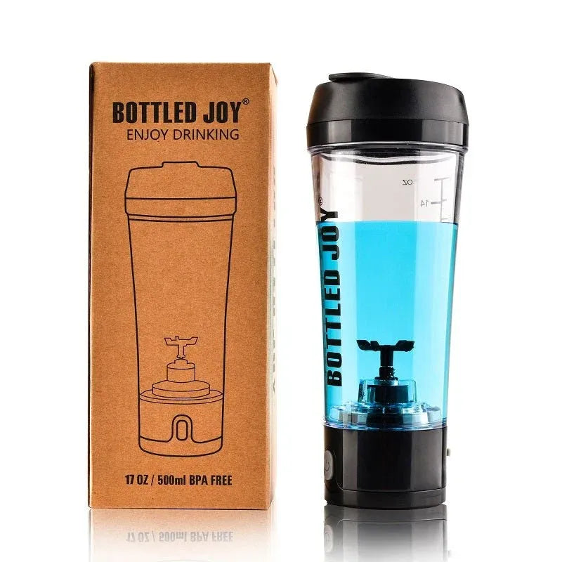 USB Electric Protein Shaker Bottle BPA Free Dubai UAE rechargeable electric protein shaker bottle BPA free for protein shakes smoothies pre workout and fitness