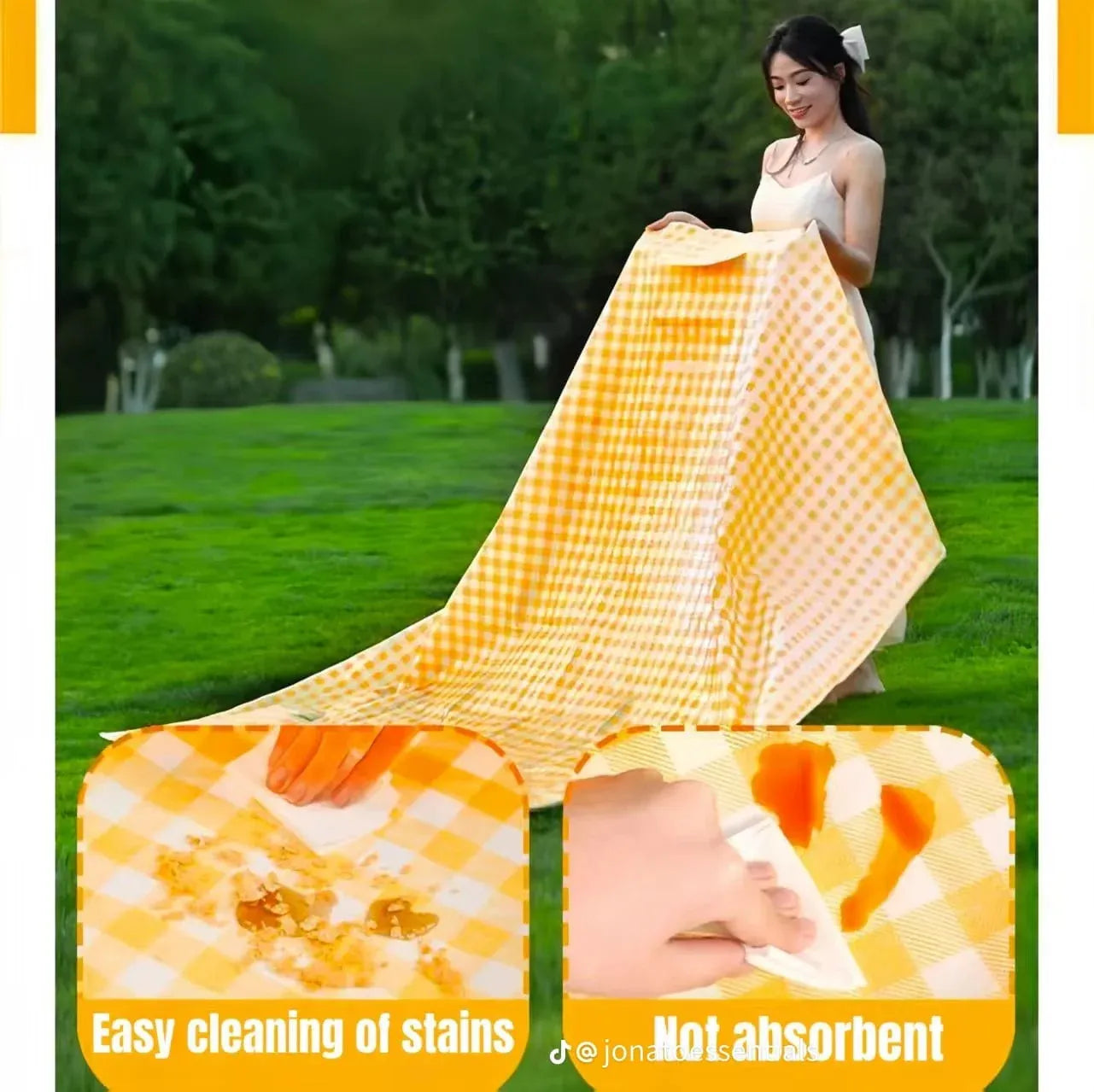 Waterproof Outdoor Picnic Blanket and Camping Mat Dubai UAE waterproof picnic blanket for camping beach park travel and outdoor family activities