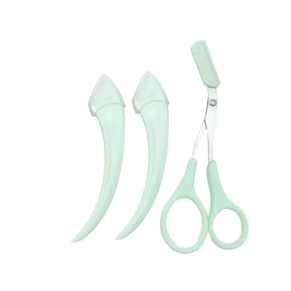 Eyebrow Trimming Knife with Comb for Precise Grooming Dubai UAE eyebrow trimming razor with comb for precise eyebrow shaping facial hair grooming and beauty care