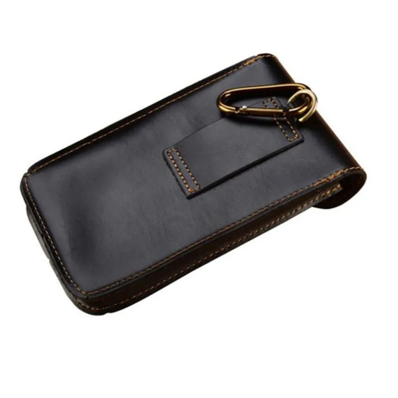 Retro Leather Phone Crossbody Storage Bag Dubai UAE stylish women's crossbody bag for phones cards cash and daily essentials