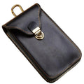 Retro Leather Phone Crossbody Storage Bag Dubai UAE stylish women's crossbody bag for phones cards cash and daily essentials