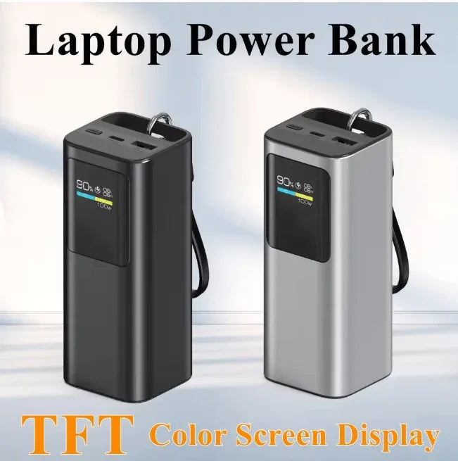 Catanes 20000mAh 100W Fast Charging Power Bank Dubai UAE high capacity 20000mAh power bank with 100W fast charging for smartphones tablets laptops and USB devices