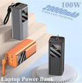Catanes 20000mAh 100W Fast Charging Power Bank Dubai UAE high capacity 20000mAh power bank with 100W fast charging for smartphones tablets laptops and USB devices
