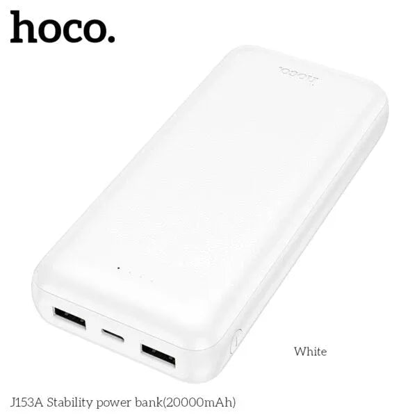 Hoco 20000mAh 22.5W Fast Charging Power Bank Dubai UAE high capacity 20000mAh portable power bank with 22.5W fast charging for smartphones tablets and USB devices