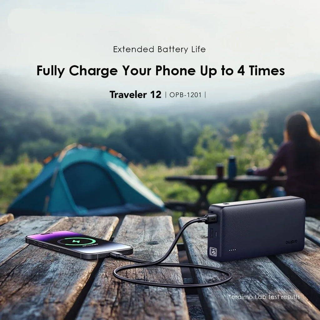 Oraimo 20000mAh Large Capacity Power Bank Dubai UAE high capacity 20000mAh portable power bank for smartphones tablets and other USB devices