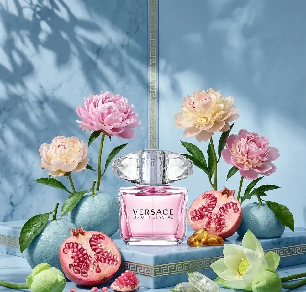 Versace Bright Crystal Eau De Toilette Dubai UAE women's luxury fragrance with elegant floral scent for everyday wear special occasions and gifting