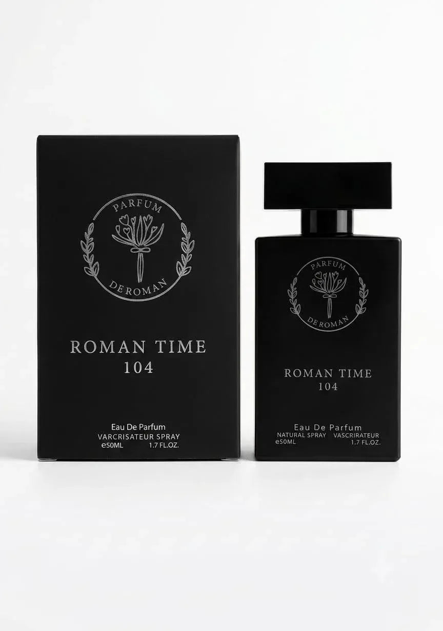 Roman Time 104 Eau De Parfum 50ML Dubai UAE luxury perfume for men and women with long lasting fragrance for everyday wear and special occasions