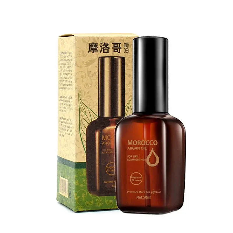Argan Oil Leave In Hair Care Essential Oil 50ml Dubai UAE nourishing leave in hair treatment for dry damaged hair with smooth shine and frizz control