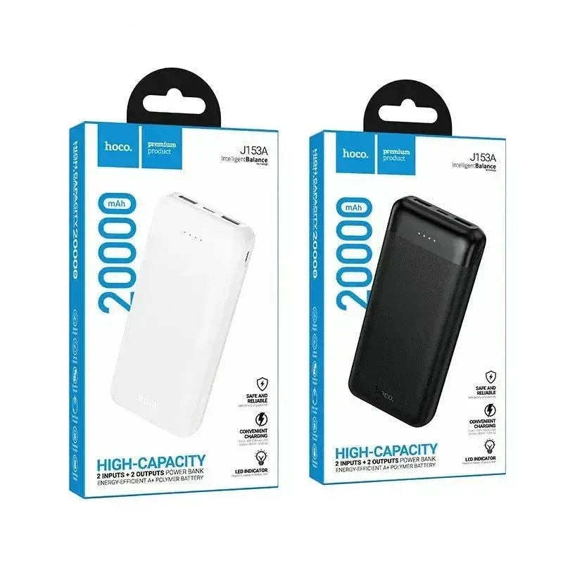 Hoco 20000mAh 22.5W Fast Charging Power Bank Dubai UAE high capacity 20000mAh portable power bank with 22.5W fast charging for smartphones tablets and USB devices