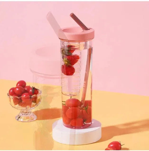 Infuser Water Bottle with Built In Filter Dubai UAE reusable infuser water bottle with built in filter for fruit infused drinks healthy hydration and everyday use