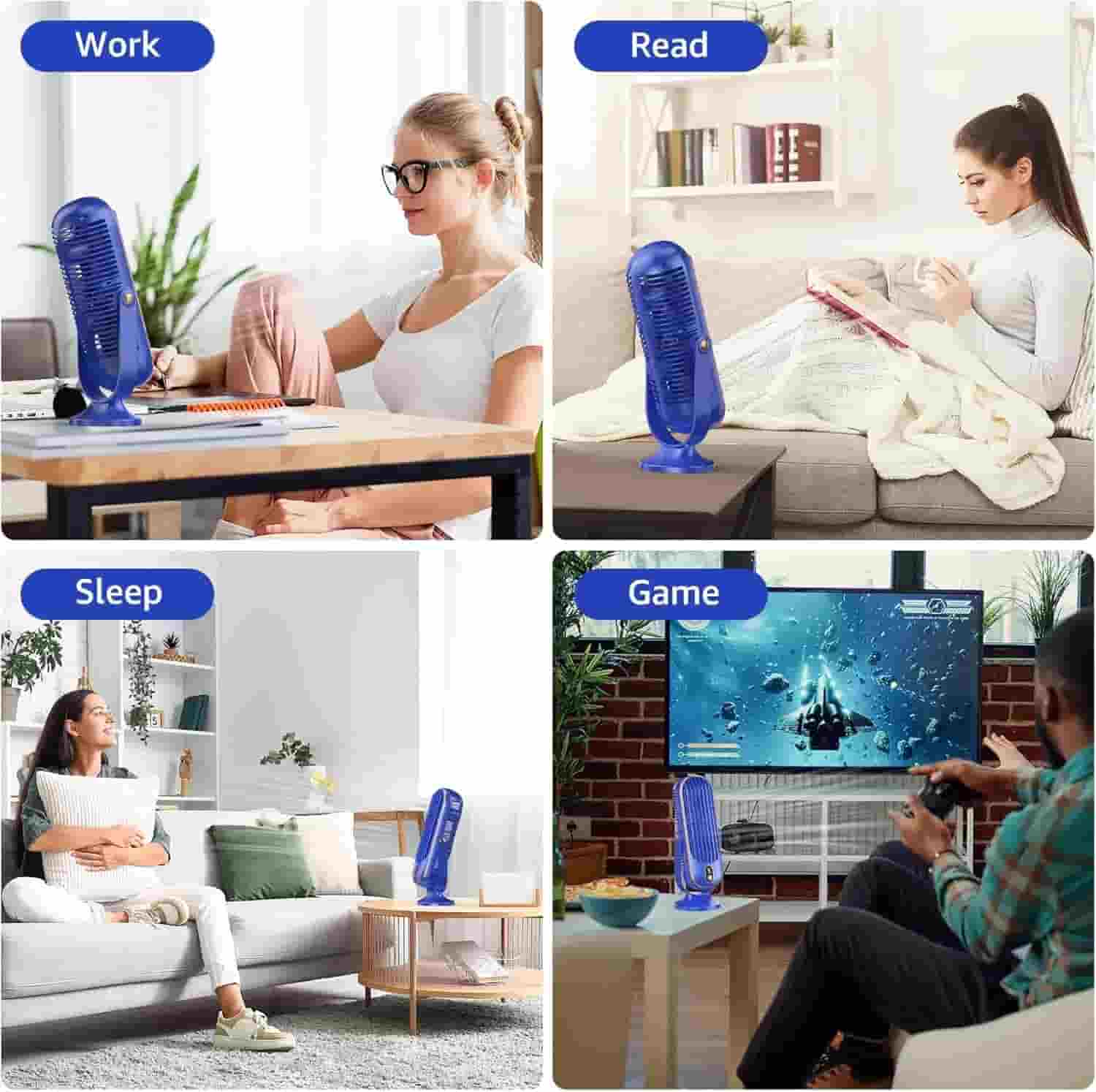 Portable Desktop Cooling Fan Dubai UAE compact USB cooling fan for office desk home workspace and personal cooling comfort