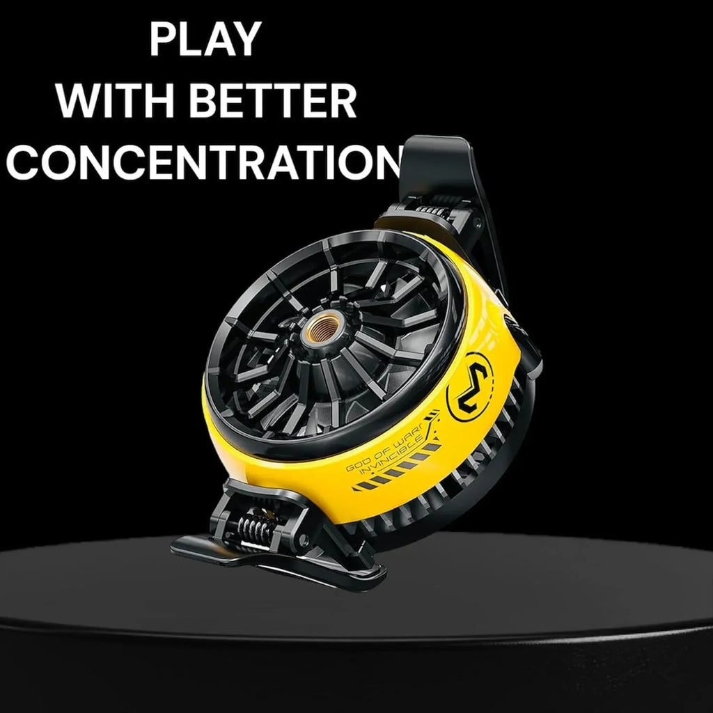 Semiconductor Mobile Phone Cooling Fan Dubai UAE portable smartphone cooling fan for gaming live streaming and overheating protection