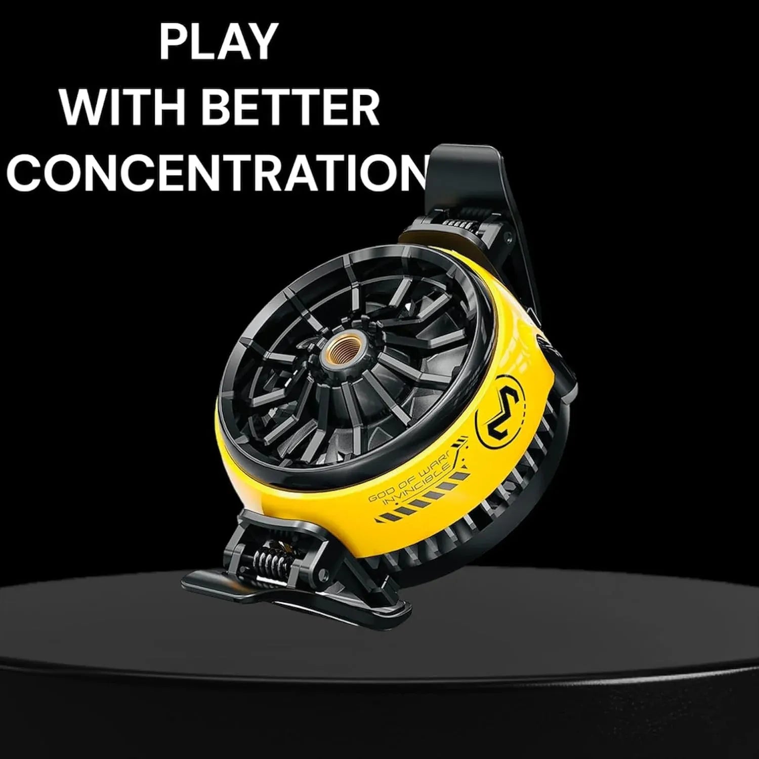Semiconductor Mobile Phone Cooling Fan Dubai UAE portable smartphone cooling fan for gaming live streaming and overheating protection
