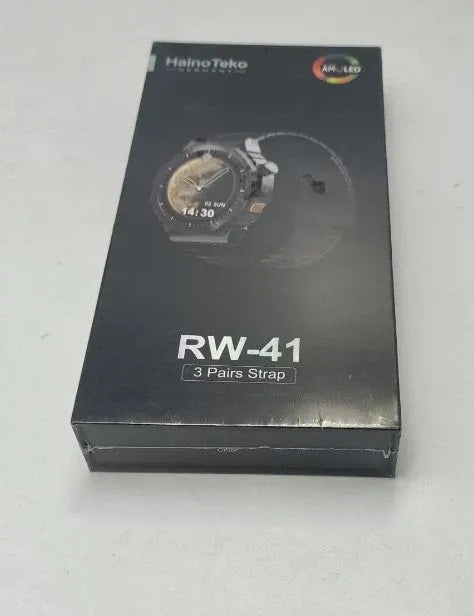 Haino Teko RW-41 Smartwatch with 3 Interchangeable Straps Dubai UAE premium smartwatch with Bluetooth calling fitness tracking and three stylish straps