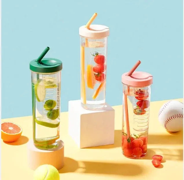 Infuser Water Bottle with Built In Filter Dubai UAE reusable infuser water bottle with built in filter for fruit infused drinks healthy hydration and everyday use