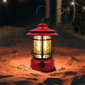 Retro Rechargeable LED Camping Lantern Dubai UAE portable outdoor lantern with rechargeable battery for camping hiking and emergency lighting