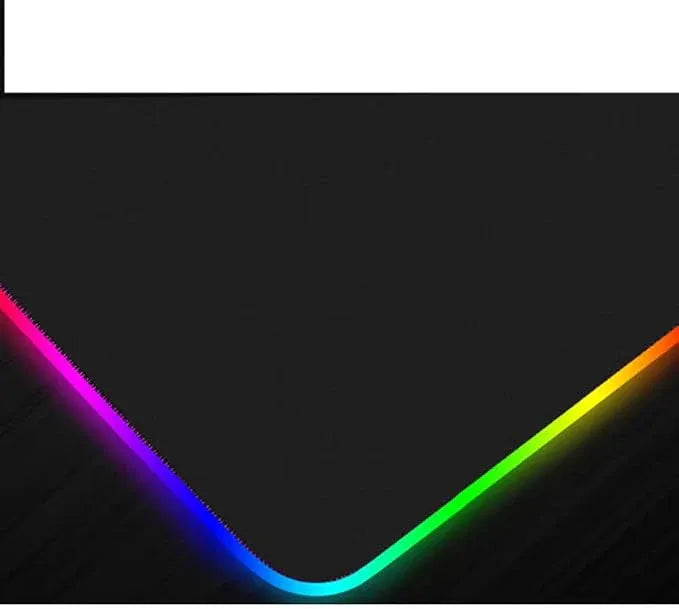 RGB Gaming Mouse Mat with LED Lighting Dubai UAE large gaming mouse pad with RGB lighting for smooth tracking and immersive gameplay