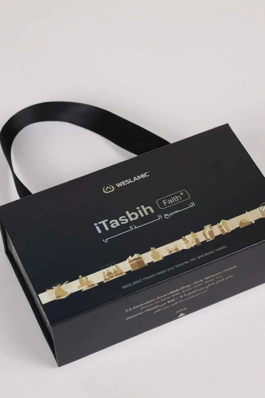 WESLAMIC iTasbih Faith Plus Smart Zikr Ring Dubai UAE smart zikr ring for digital tasbih prayer counting Islamic worship and everyday spiritual practice