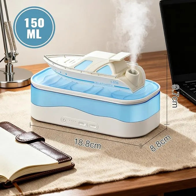 Luxury Yacht Aromatherapy Diffuser Humidifier Dubai UAE elegant essential oil diffuser and humidifier with yacht inspired design for home and office