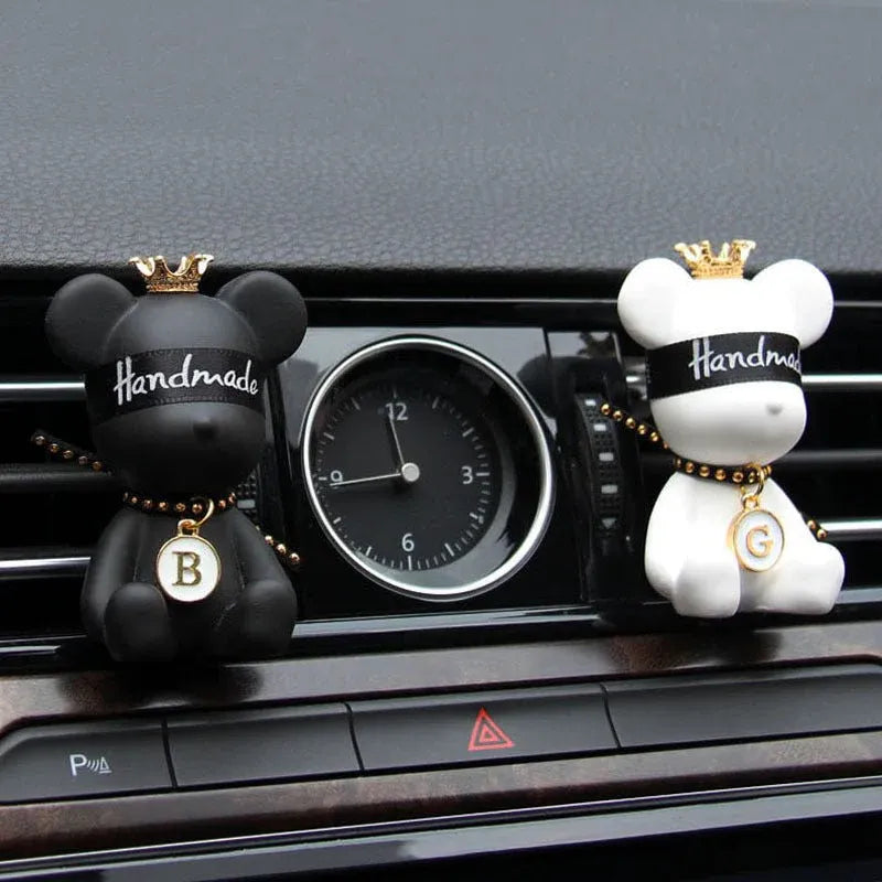 Bear Car Air Vent Perfume Diffuser Dubai UAE cute bear car air freshener diffuser for long lasting fragrance and stylish vehicle interior