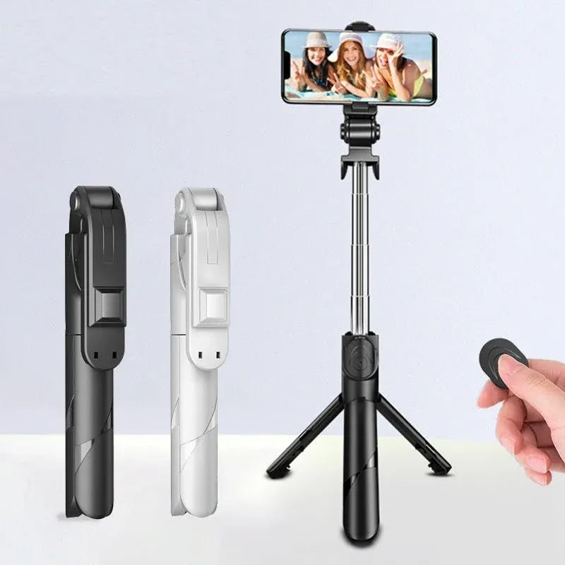 XT02 Bluetooth Selfie Stick Tripod with Remote Dubai UAE wireless selfie stick tripod with Bluetooth remote for selfies videos vlogging photography and travel