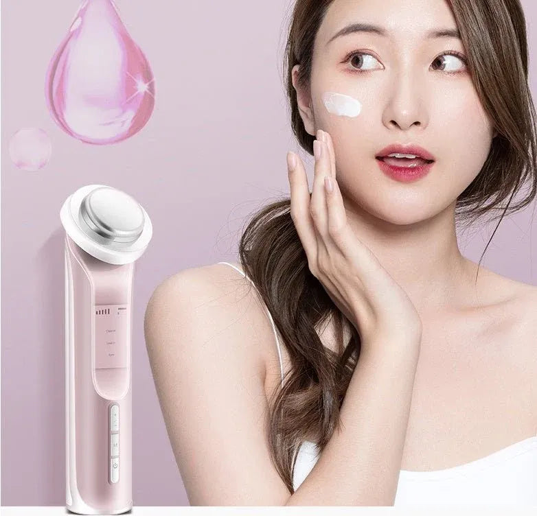 Rechargeable Facial Mask Beauty Device Dubai UAE rechargeable facial beauty device with LED light therapy for skincare routine and healthy looking skin