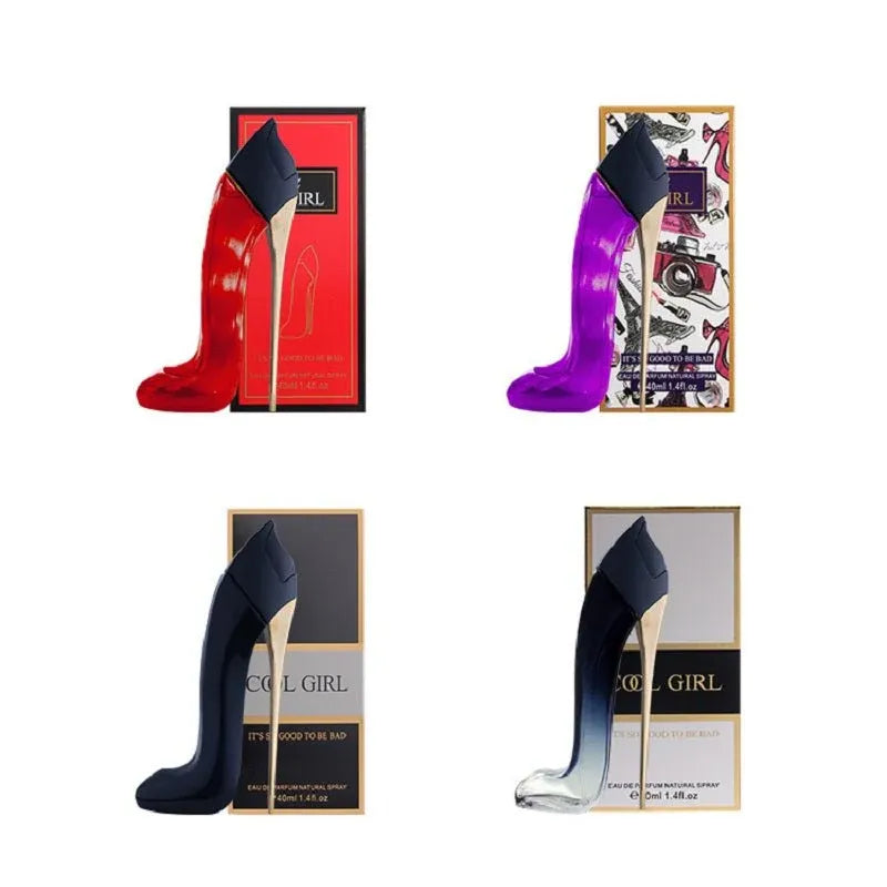 High Heel Perfume 40ml Tempting Bad Girl Eau de Toilette Dubai UAE elegant women's fragrance with a captivating scent for day and evening wear