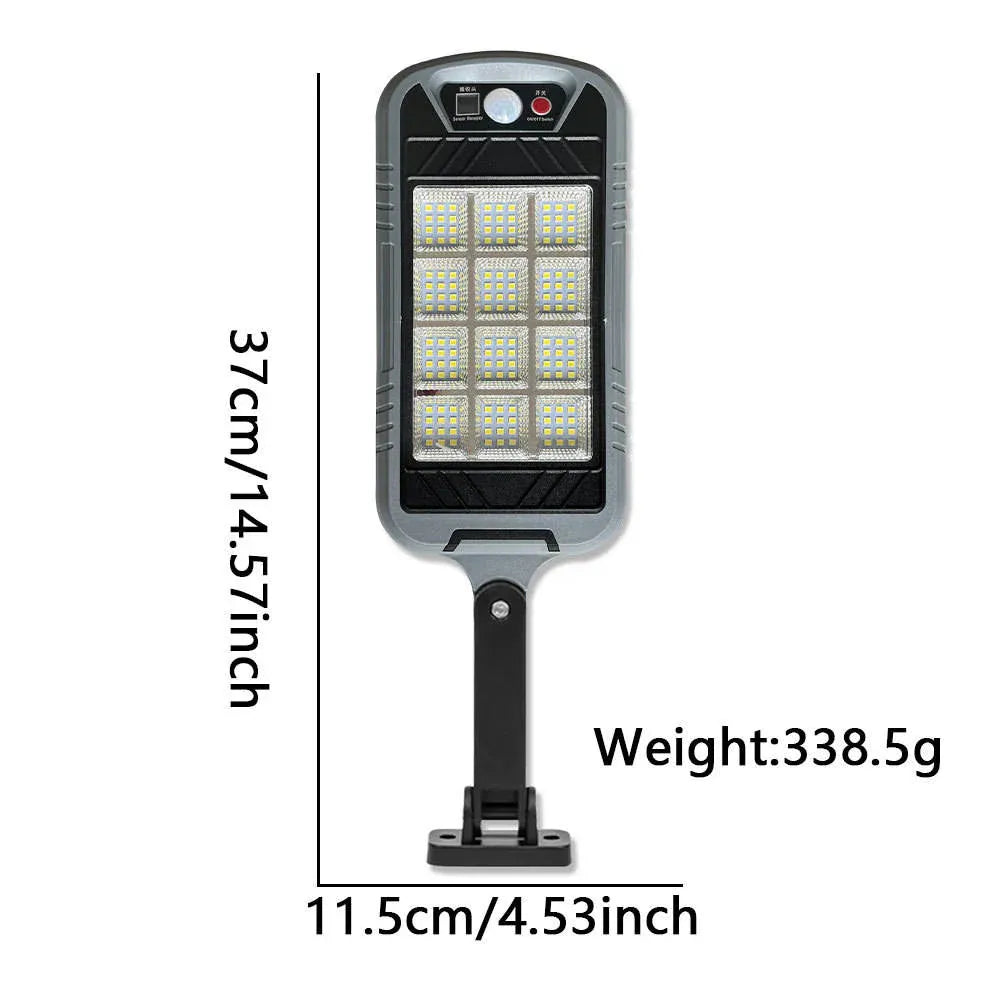 COB Solar Sensor Light 144 LED with Remote Dubai UAE outdoor solar security light with 144 LED motion sensor and remote control