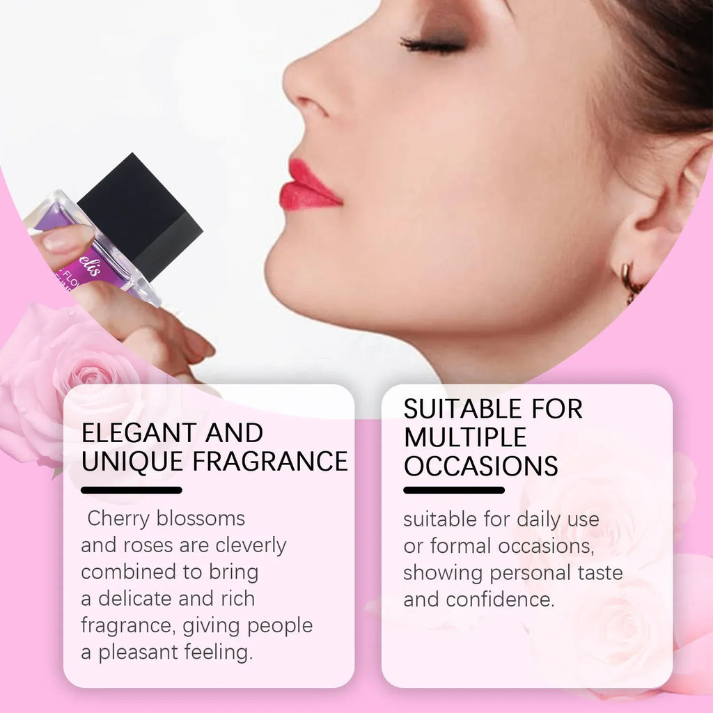 Romantic Floral Perfume 30ml Elegant Long Lasting Dubai UAE women's floral perfume with romantic fragrance for date nights weddings special occasions and everyday wear