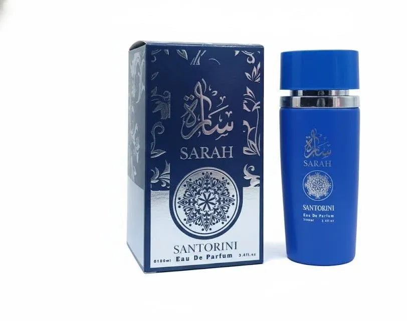 Sarah Santorini Eau De Parfum 100ml Dubai UAE elegant women's perfume with long lasting fragrance for everyday wear special occasions and evening events