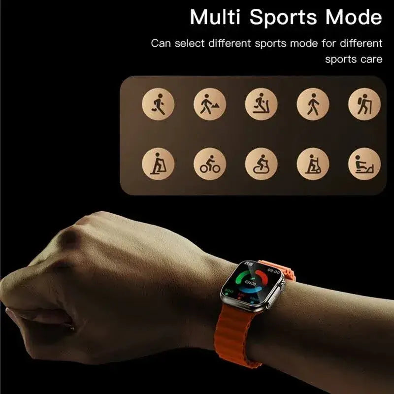 Smart Health Watch with IPS Display & IP68