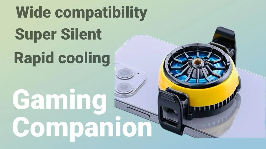 Semiconductor Mobile Phone Cooling Fan Dubai UAE portable smartphone cooling fan for gaming live streaming and overheating protection