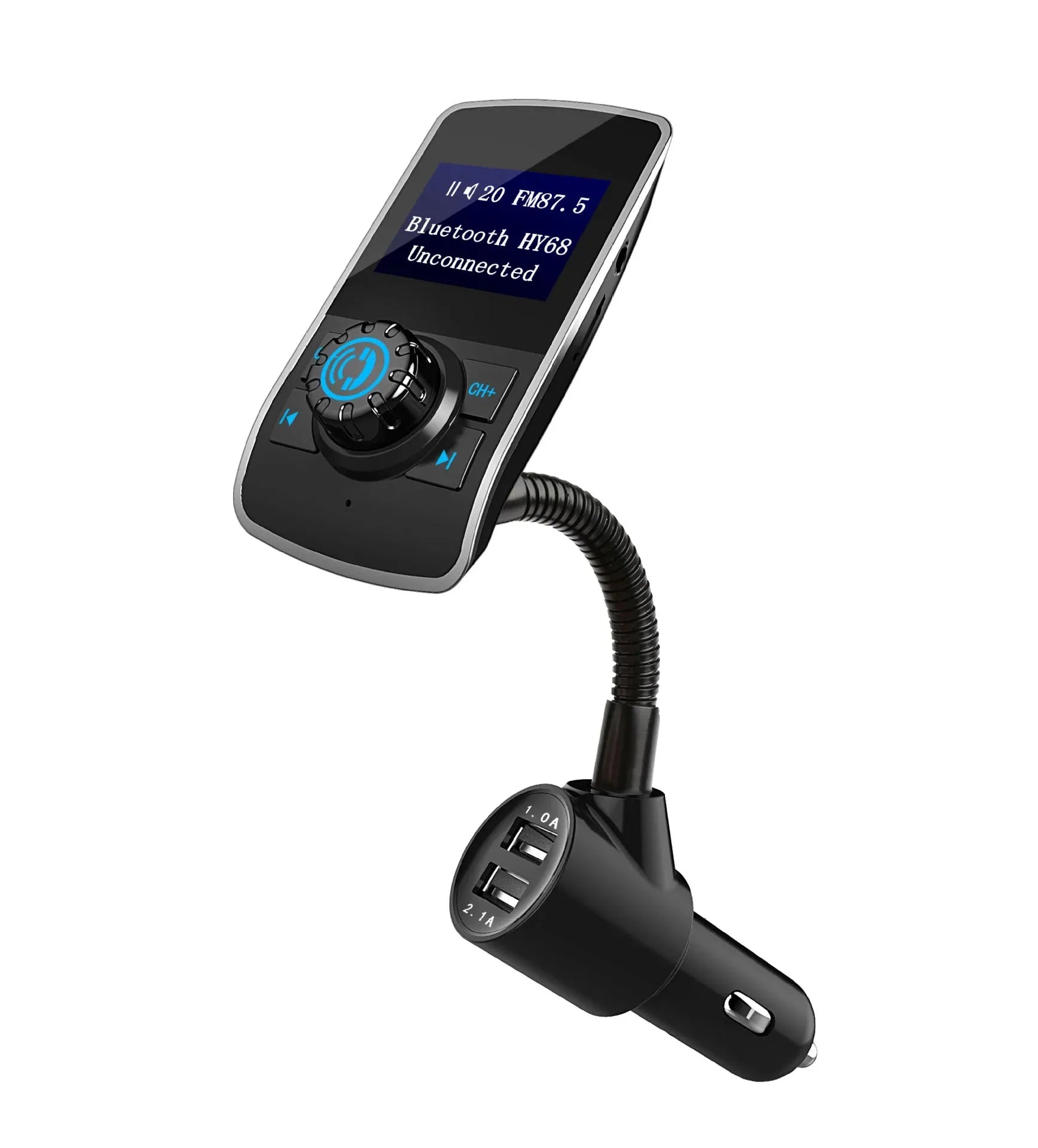Bluetooth FM Transmitter Car MP3 Player Dubai UAE wireless FM transmitter with Bluetooth hands free calling USB charging and music streaming