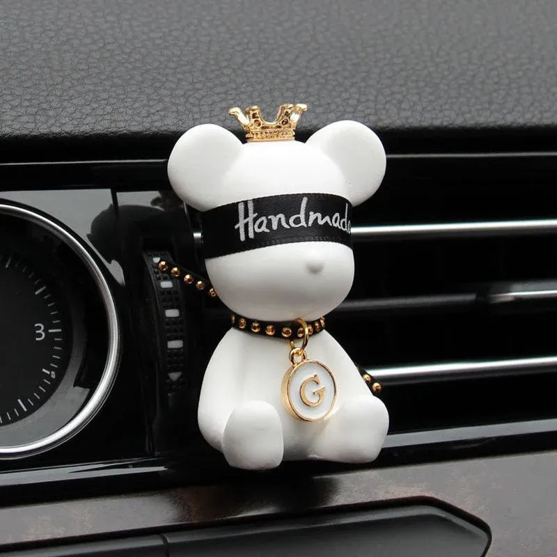 Bear Car Air Vent Perfume Diffuser Dubai UAE cute bear car air freshener diffuser for long lasting fragrance and stylish vehicle interior