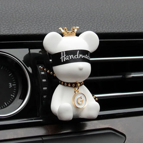 Bear Car Air Vent Perfume Diffuser Dubai UAE cute bear car air freshener diffuser for long lasting fragrance and stylish vehicle interior