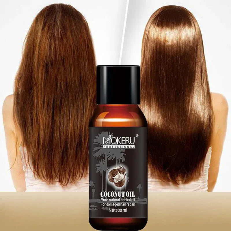 Coconut Oil Hair Repair Treatment 30ml Dubai UAE nourishing hair treatment for dry damaged hair with deep moisture and repair