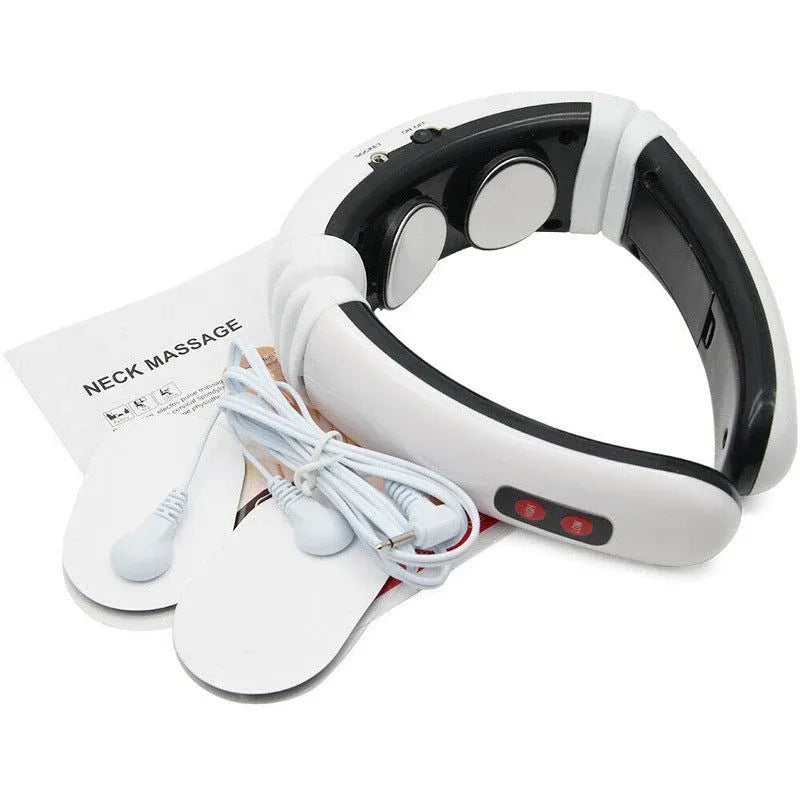Smart Electric Neck Massager with Heat Therapy Dubai UAE portable neck massager with soothing heat function for relaxation and everyday comfort
