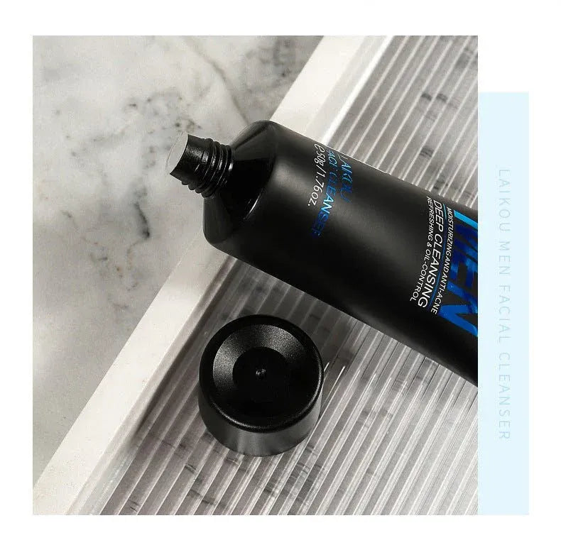 Men's Foaming Facial Scrub Cleanser 50g Dubai UAE exfoliating face wash for men designed to cleanse impurities and refresh the skin