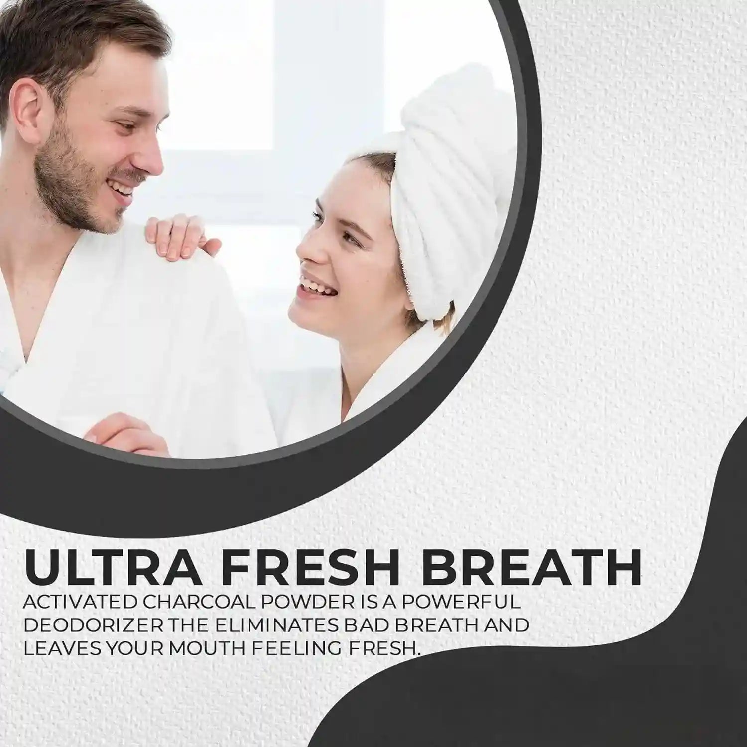 Activated Charcoal Teeth Whitening Powder 60ml Dubai UAE activated charcoal teeth whitening powder for daily oral care cleaner looking teeth and fresh breath