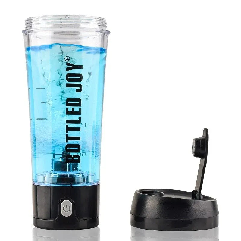 USB Electric Protein Shaker Bottle BPA Free Dubai UAE rechargeable electric protein shaker bottle BPA free for protein shakes smoothies pre workout and fitness