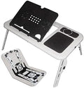 Portable Folding Laptop Table with Cup Holder Dubai UAE foldable laptop desk with cup holder for bed sofa study work and home office