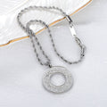 AyatAmulet™ Arabic Calligraphy Protection Pendant Necklace – Premium Stainless Steel Islamic Jewelry | Emirasouq