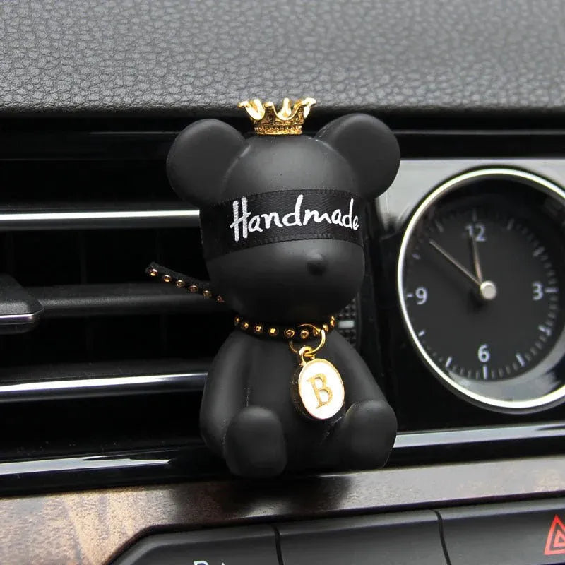 Bear Car Air Vent Perfume Diffuser Dubai UAE cute bear car air freshener diffuser for long lasting fragrance and stylish vehicle interior