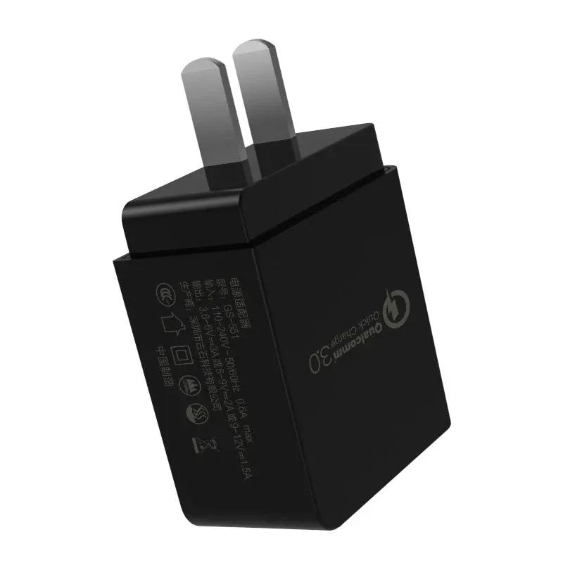 18W QC 3.0 Fast Wall Charger Adapter Dubai UAE Quick Charge 3.0 wall charger for fast charging smartphones tablets and USB powered devices