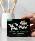 Activated Charcoal Teeth Whitening Powder 60ml Dubai UAE activated charcoal teeth whitening powder for daily oral care cleaner looking teeth and fresh breath