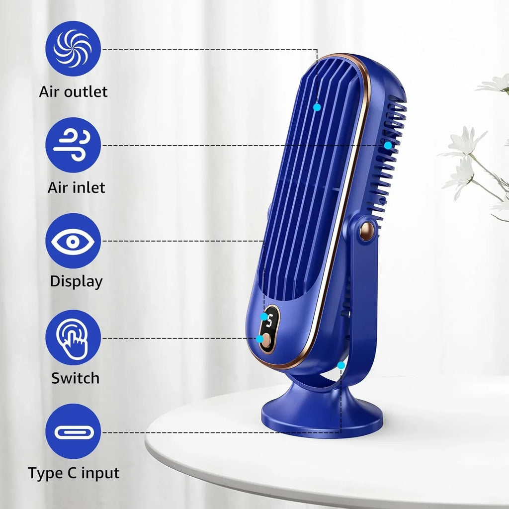 Portable Desktop Cooling Fan Dubai UAE compact USB cooling fan for office desk home workspace and personal cooling comfort