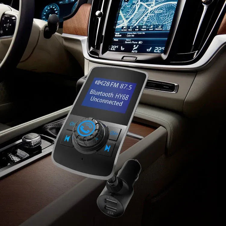 Bluetooth FM Transmitter Car MP3 Player Dubai UAE wireless FM transmitter with Bluetooth hands free calling USB charging and music streaming