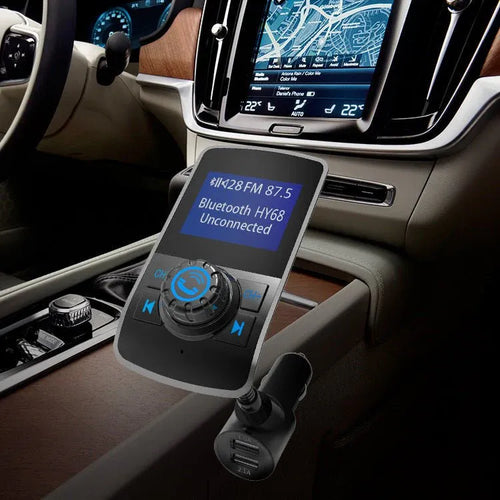 Bluetooth FM Transmitter Car MP3 Player Dubai UAE wireless FM transmitter with Bluetooth hands free calling USB charging and music streaming