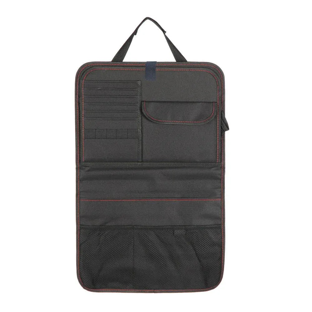 Car Seat Back Organizer with Foldable Tray Dubai UAE multifunction car seat organizer with foldable tray for travel storage and backseat convenience